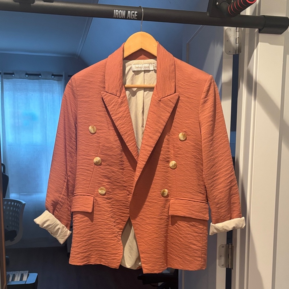 bishop + young Coral Blazer
